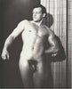 Chuck Miller, vintage male nude physique photo by Dave Martin