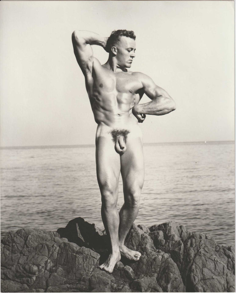 Gene Stanley, vintage male nude physique photograph by Dave Martin