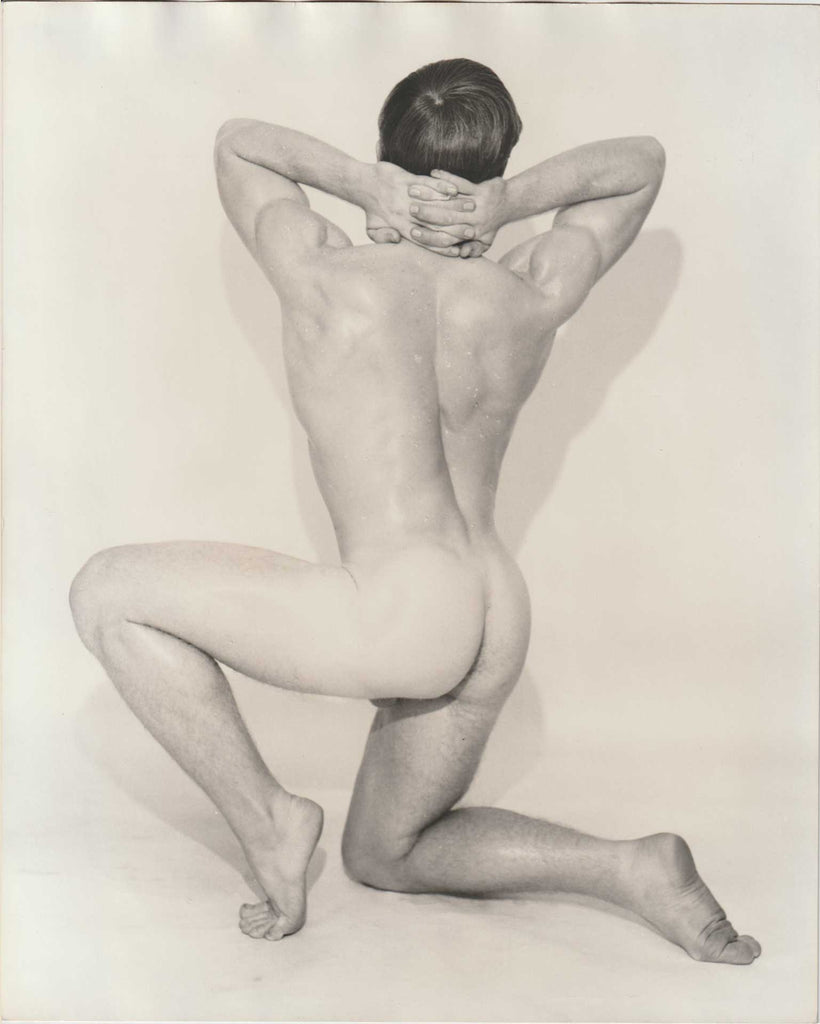 Jody Sutherland, vintage male nude physique photo by Dave Martin