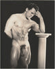 Norm Tousley, vintage male nude physique photo by Dave Martin. 