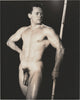 Norm Tousley, vintage male nude physique photo by Dave Martin.