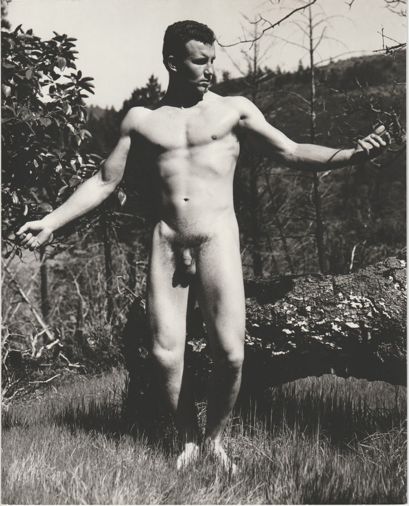 Paul Revak, vintage male nude physique photo by Dave Martin