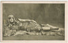 Mazilla: Female Impersonator vintage real photo postcard c. 1910.