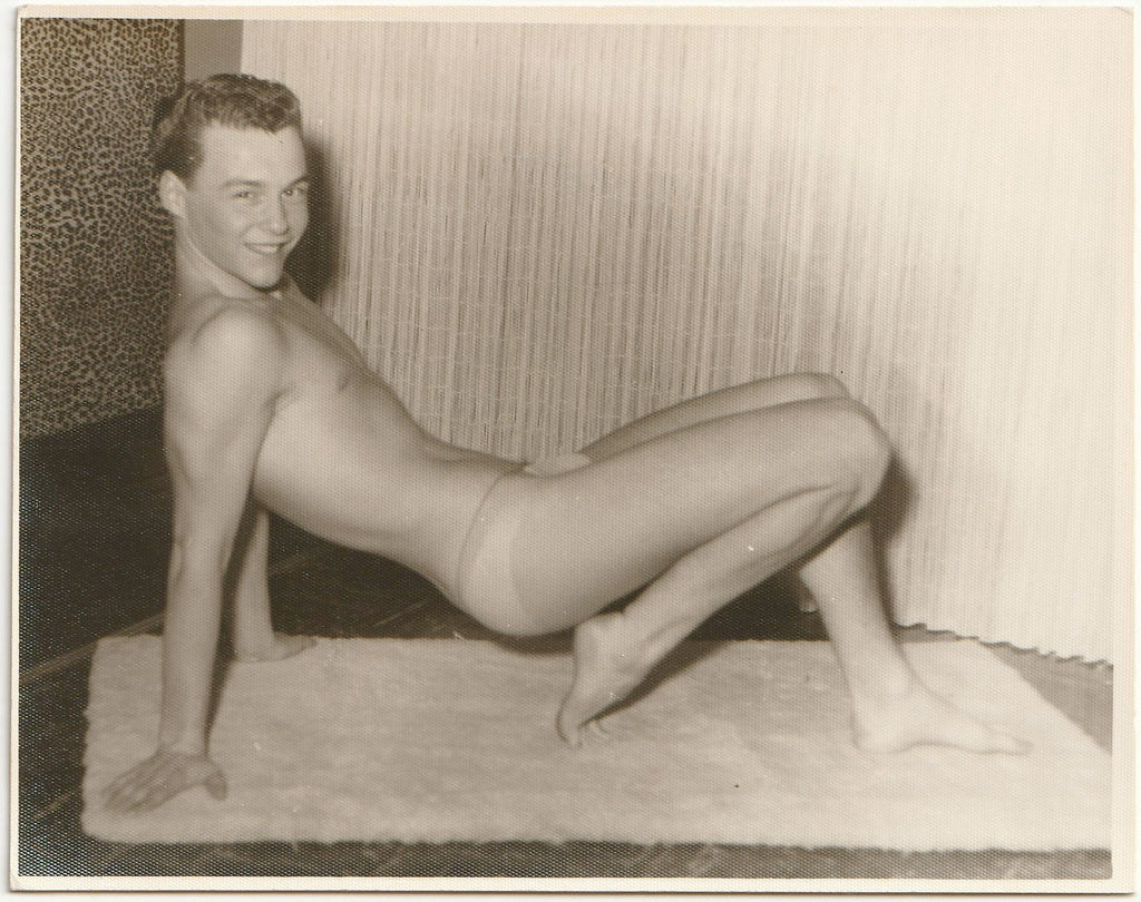 Art-Bob, Rick Van Posing on Rug