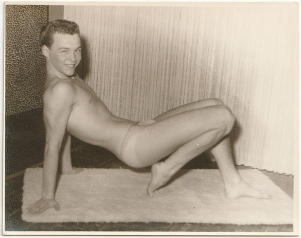 Art-Bob, Rick Van Posing on Rug