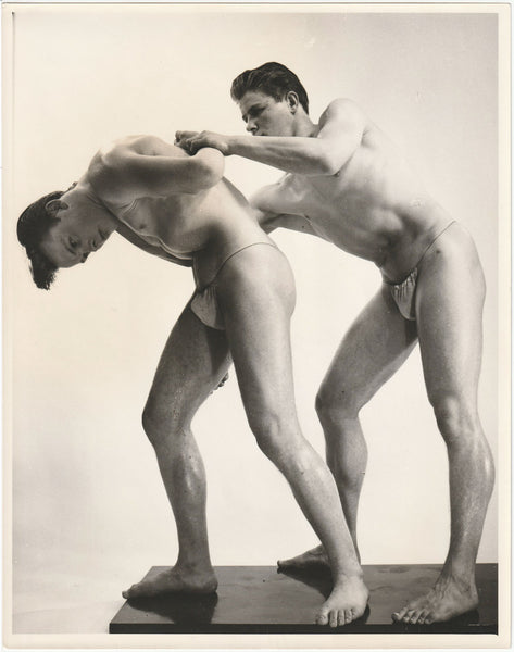 Wrestlers in Posing Straps, Scott of London c. 1959