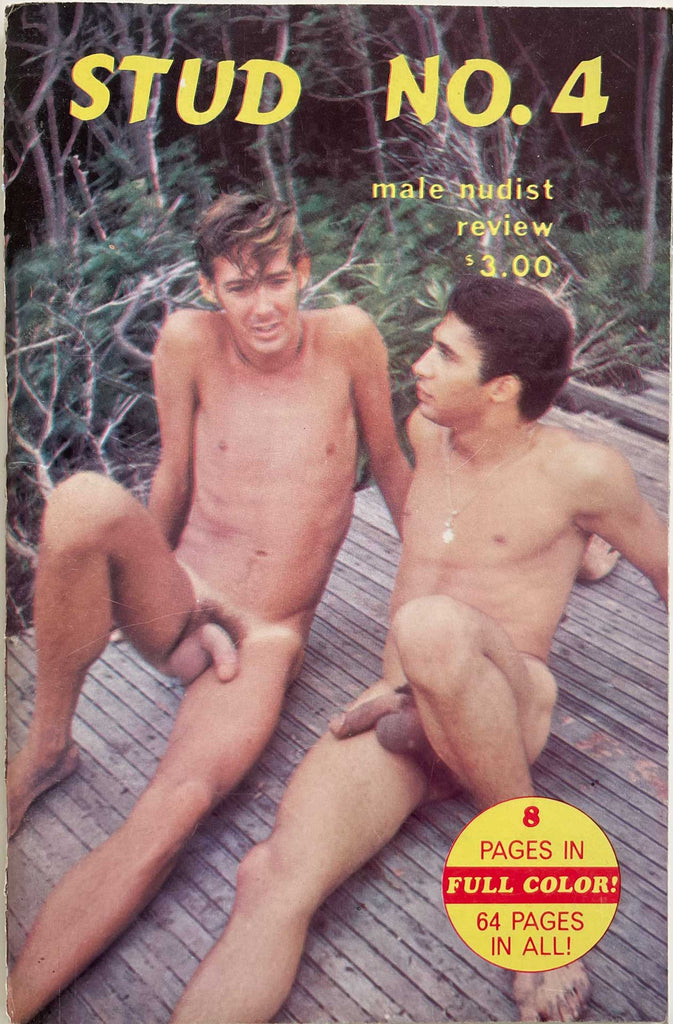Stud No. 4, Male Nudist Review  Trojan Book Service, 1968