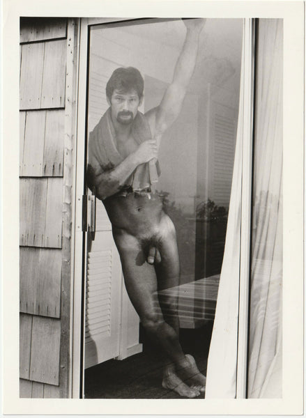 Male Nude by Sliding Glass Door: Target Studios