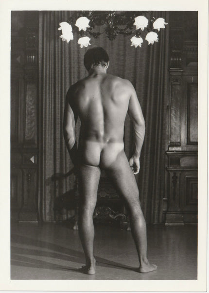 Dirk Robbertze Under Chandelier vintage Target Studios physique photo.