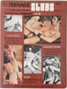Vintage adult magazine cover titled 'Teenage Studs' with multiple nude male photographs.
