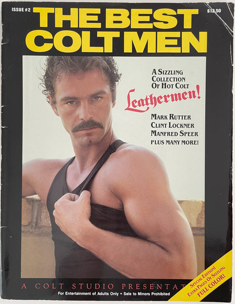 The Best COLT Men #2 vintage gay magazine