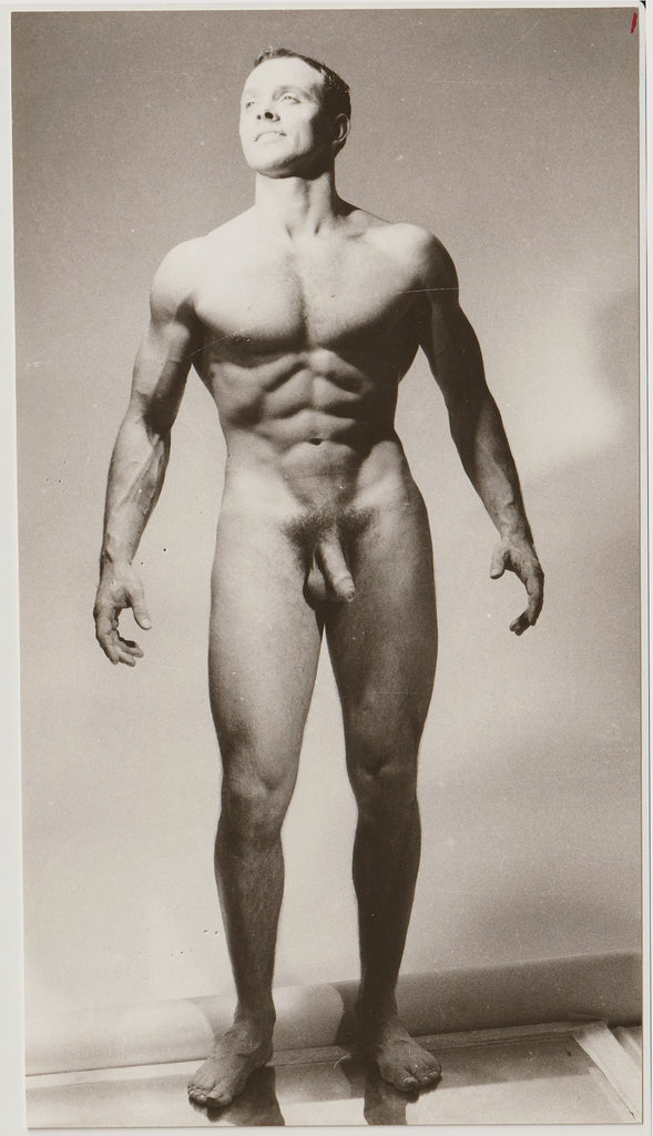 Male Nude, Vic, vintage physique photo by Barrington