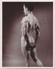 Western Photo Guild Male Nude Flexing Back