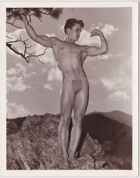 Vintage photo by Don Whitman / Western Photography Guild, Pat Burnham in Posing Strap