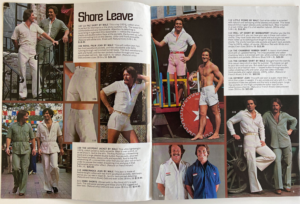 Ah Men Mexican Cruise Gay Fashion Catalog Homobilia