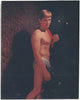 Man in Gray Underwear vintage gay photo