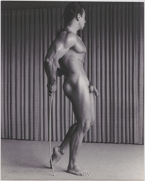 Massive British bodybuilder John Tristram vintage gay physique photo