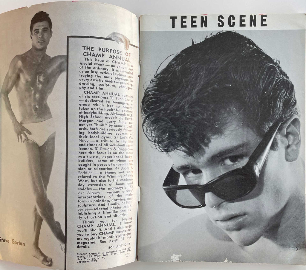 Champ Annual: Vintage Physique Magazine – Homobilia