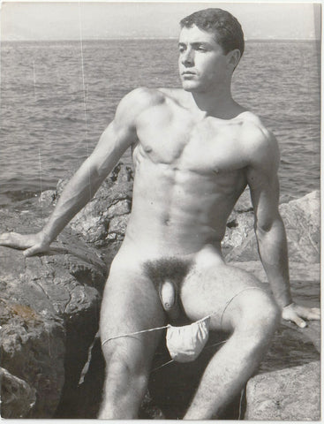 Jean Pierre Martin, vintage gay photo male nude by Barrington
