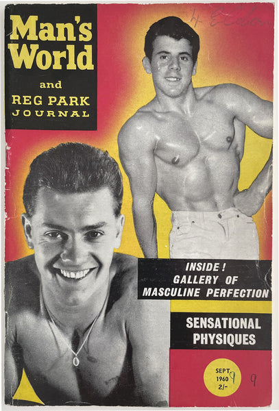 Man's World Vintage Physique Magazine Sept 1960