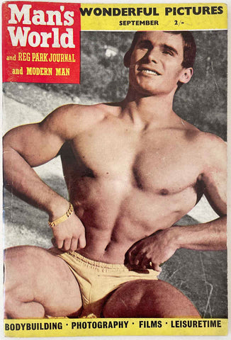Man's World Vintage Physique Magazine September 1963