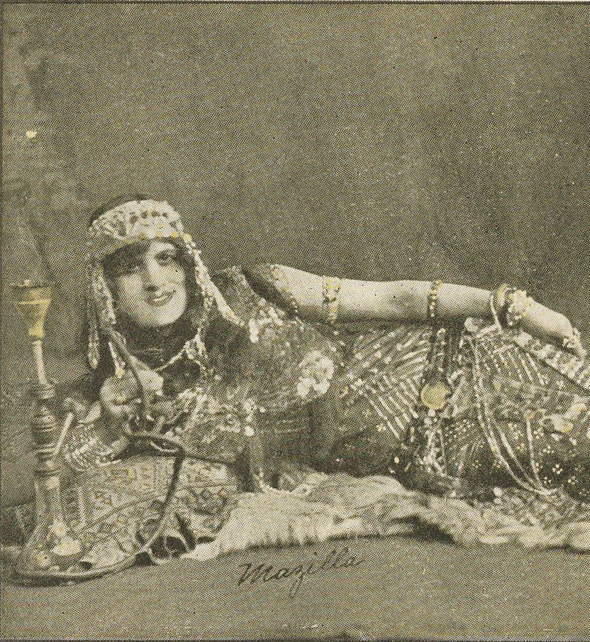 Mazilla: Female Impersonator c. 1910  RPPC
