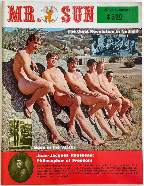 Mr. Sun Vol 1, No 3: Vintage Nudist Magazine January 1967