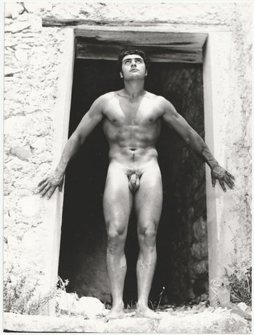 Male Nude in Doorway