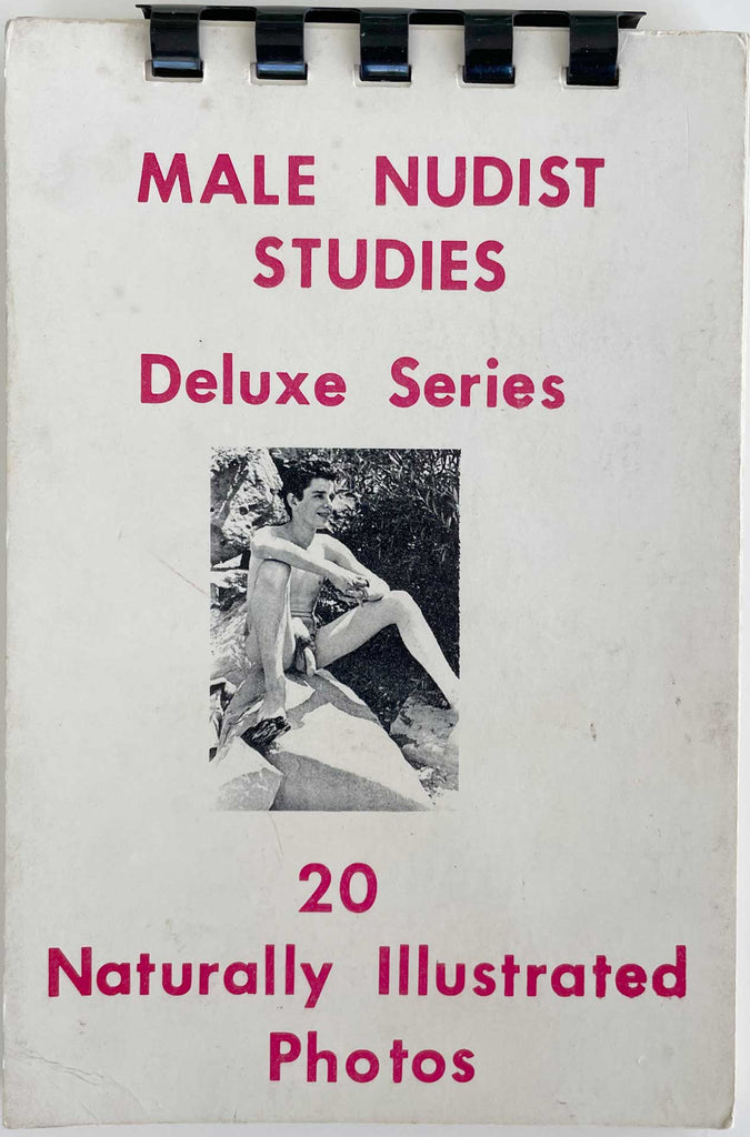 Male Nudist Studies: Deluxe Series 20 Naturally Illustrated Photos. 