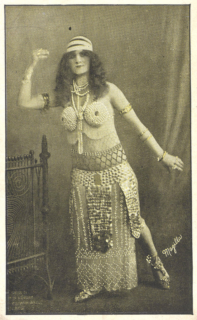 Mazilla Female Impersonator Real Photo Postcard