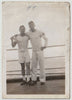 Affectionate Sailors on Deck (Set of Two)