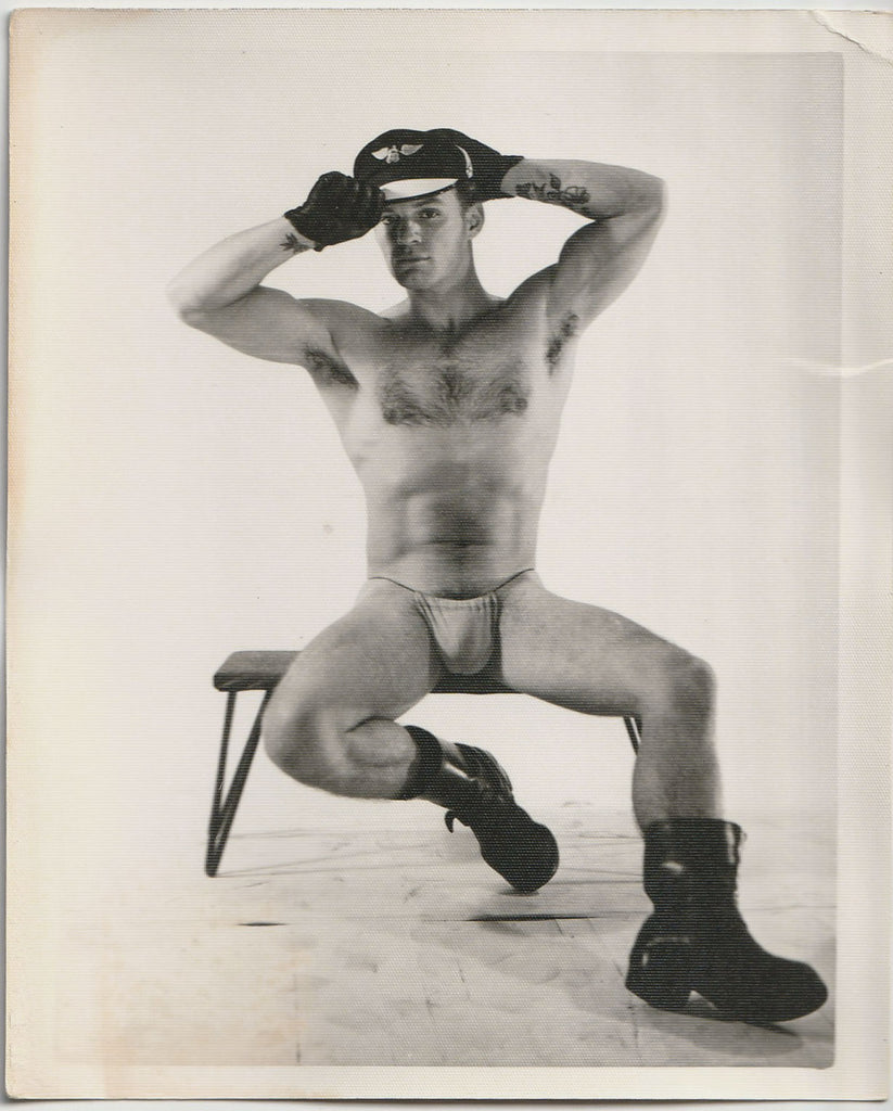 Kris Studio Male Nude: Johnny Savage Wearing Cap