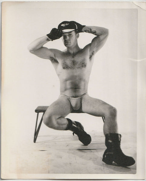 Kris Studio Male Nude: Johnny Savage Wearing Cap