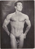 Taylor Flenniken by Lon. Handsome Male Nude Standing vintage gay photo