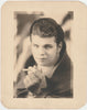 Vintage gay photo with inscription: "To Paul: A friend indeed. Hoping our friendship keeps getting better in all ways. Your pal, Wallie." c. 1950s.
