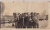 8 Young Guys at the Beach: Real Photo Postcard