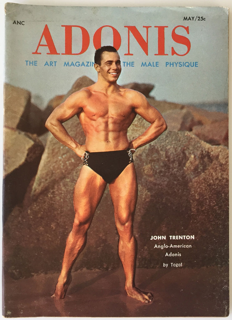 Adonis vintage physique magazine May 1957