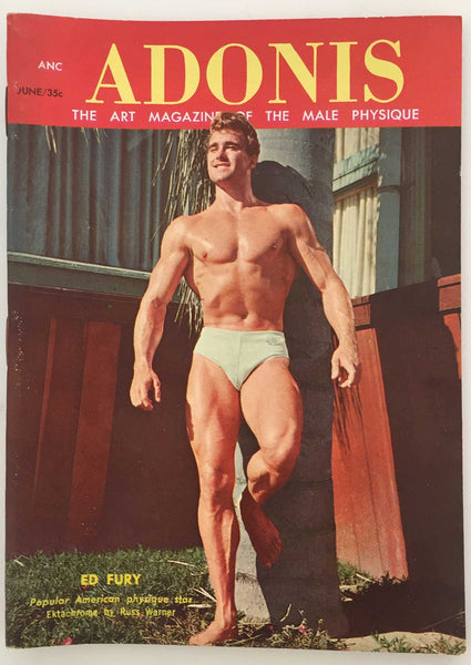 Adonis vintage physique magazine June 1957