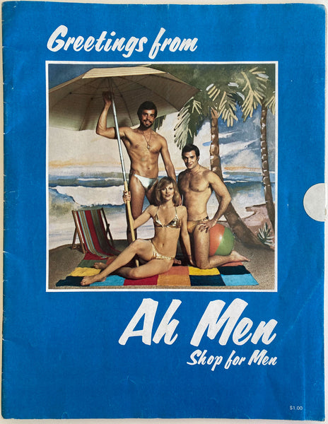 Vintage Ah Men catalog c. 1976, filled with handsome models and great period fashion