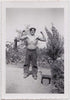 17 year-old Arthur flexing vintage snapshot