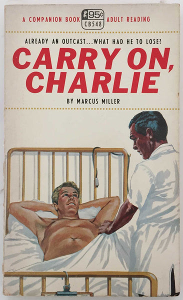 Carry On, Charlie, vintage gay pulp novel 1967