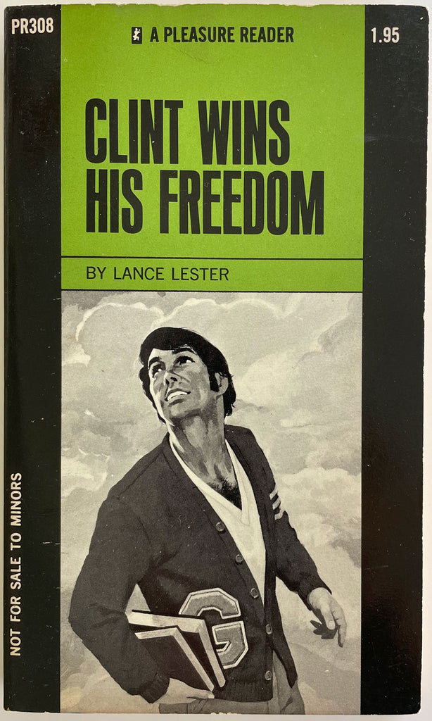 Clint Wins His Freedom  Vintage Gay Pulp Novel by Lance Lester