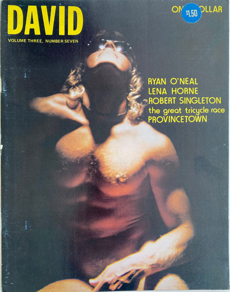 David Vintage Gay Magazine July 1973, Vol 3, No 7