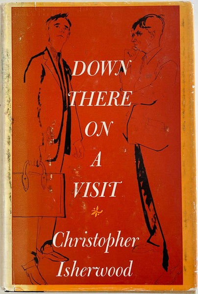 Down There On a Visit, Christopher Isherwood. Cover art by Don Bachardy.  gay novel