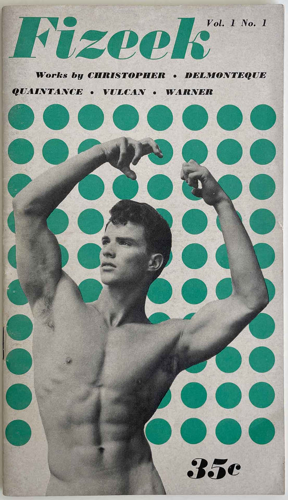 Fizeek Vol. 1 No. 1 rare vintage physique magazine gay interest