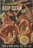 Keep Clean: WWII Vintage Poster