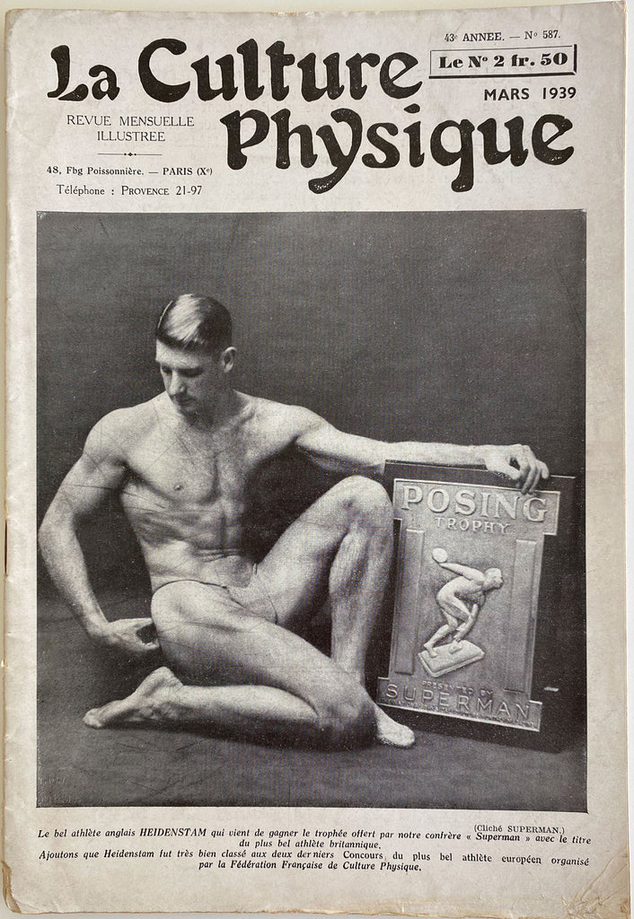 La Culture Physique  March 1939, No. 587