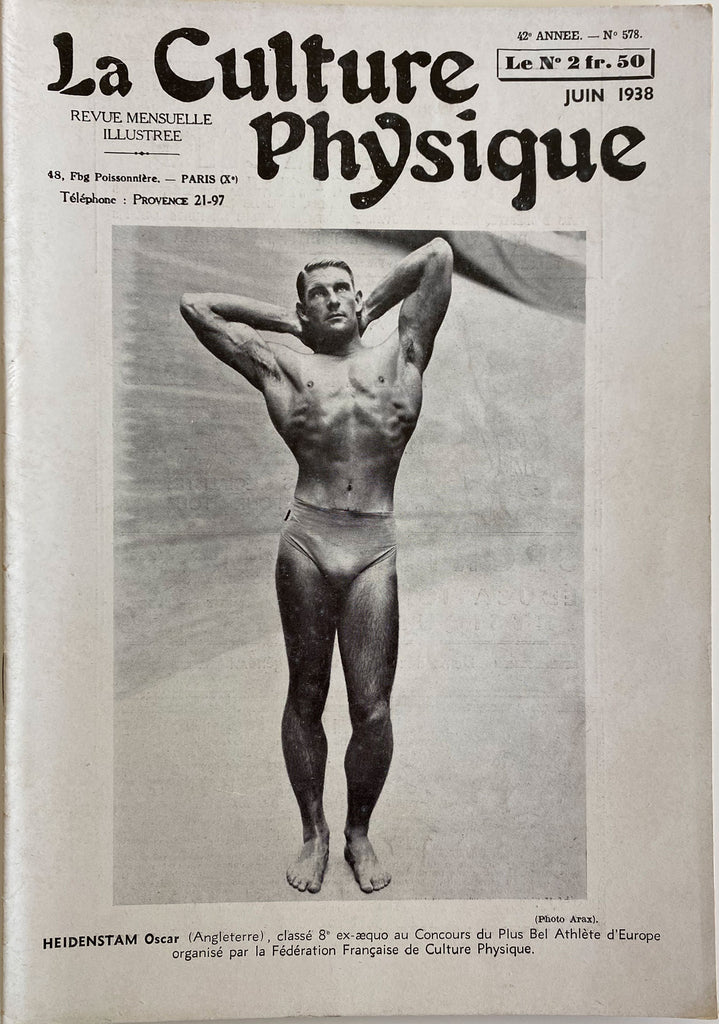 La Culture Physique  June 1938, No. 578