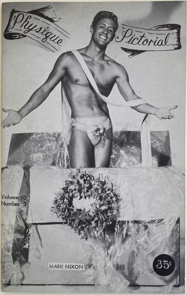 Physique Pictorial, Vol 10, No. 3. January 1961. Vintage gay physique magazine,, Mark Nixon