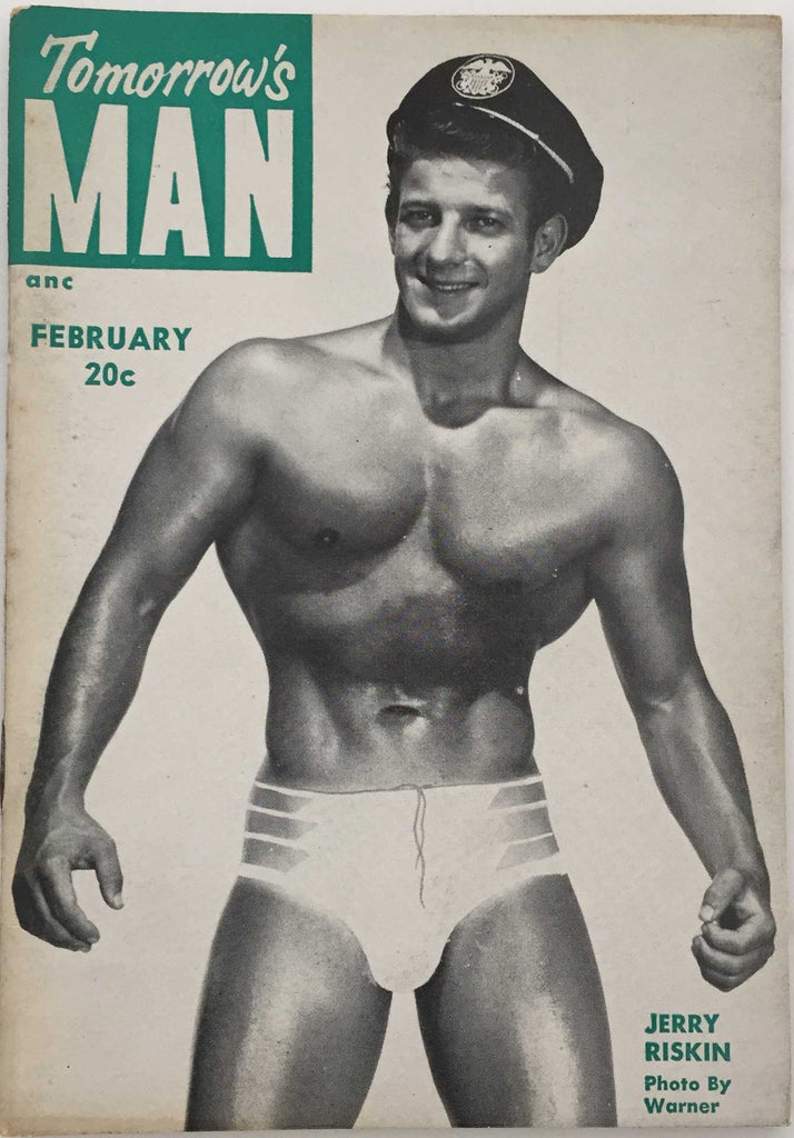 Tomorrow's Man: Vintage Physique Magazine February 1954